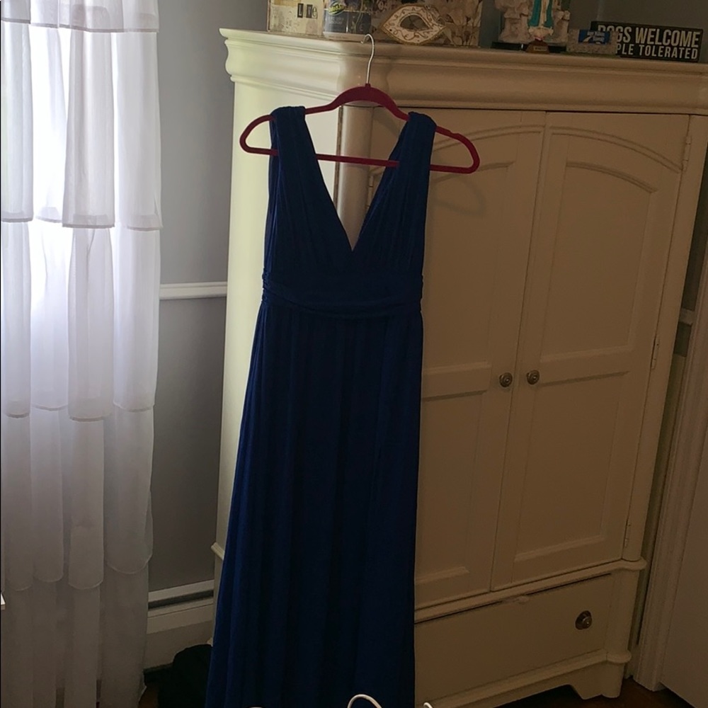 LULUS BLUE MAXI DRESS